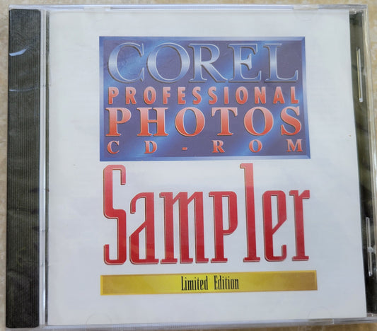 Vintage CD - COREL Professional Photos CD-ROM Sampler