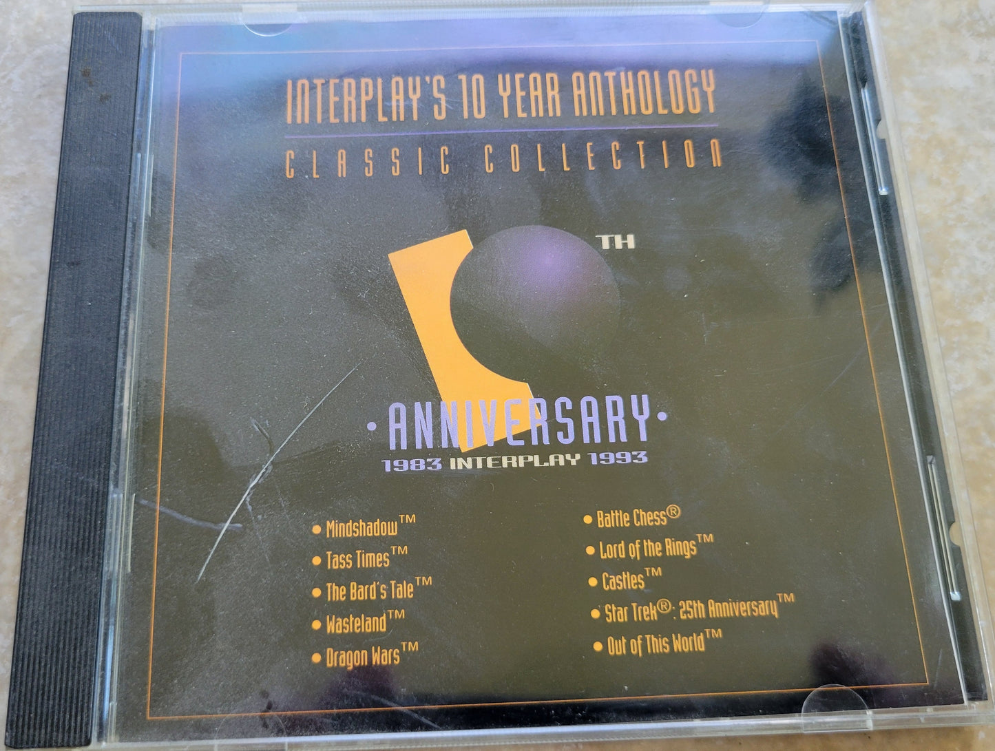 Vintage CD - Interplay's 10 Year Anthology, Classic Collection