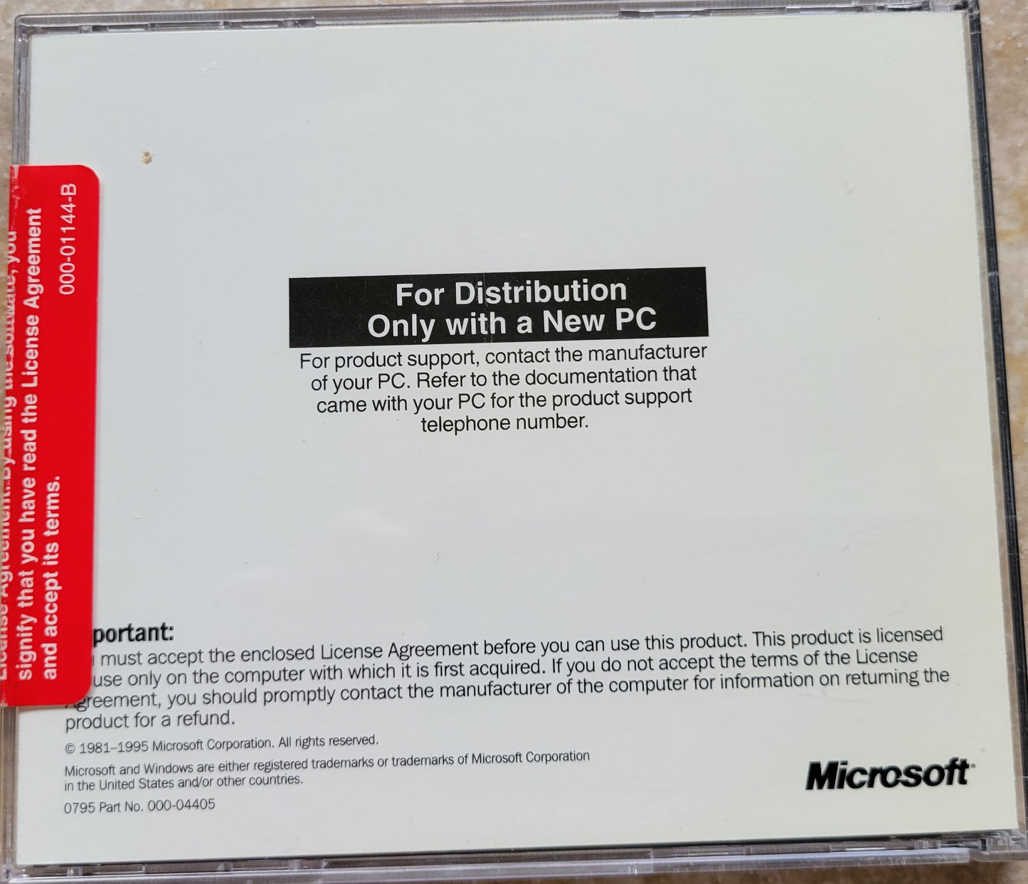 Vintage CD - Microsoft Windows 95 Help Authoring Kit