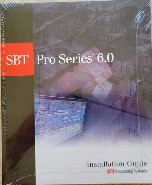 Vintage Manual - SBT Pro Series 6.0 Installation Guide
