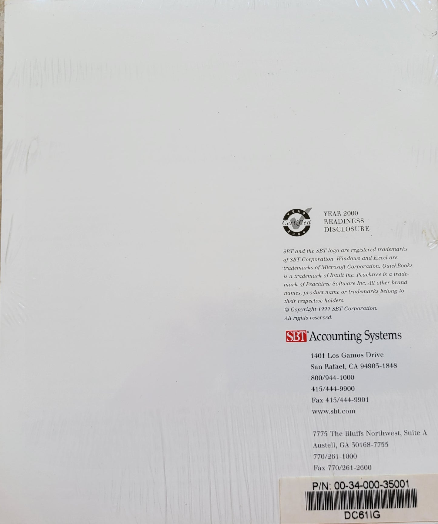 Vintage Manual - SBT Pro Series 6.0 Installation Guide