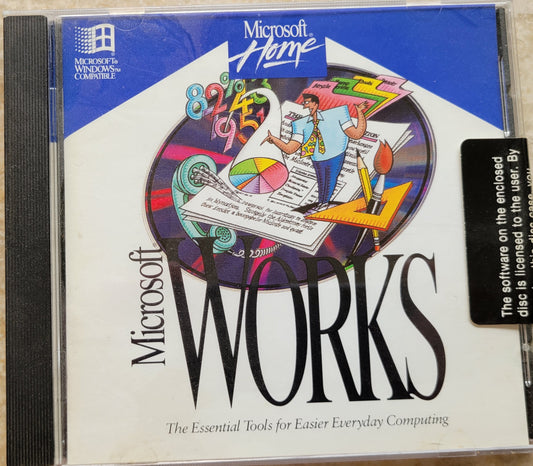 5. Vintage CD - Microsoft Works, Version 3.0