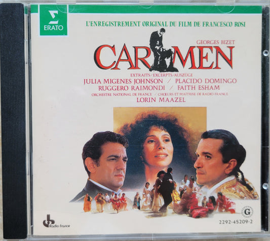 Music CD - Bizet: Carmen; Julia Johnson, Placido Domingo, Ruggero Raimondi (Opera)