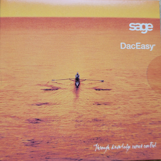 Vintage CD - Sage DacEasy Accounting for Windows, Version 10