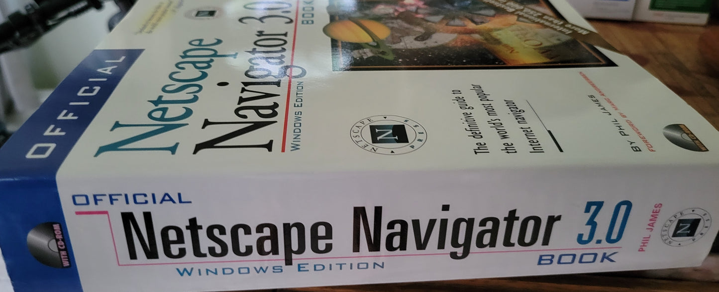 Vintage - Official Netscape Navigator 3.0, 1996