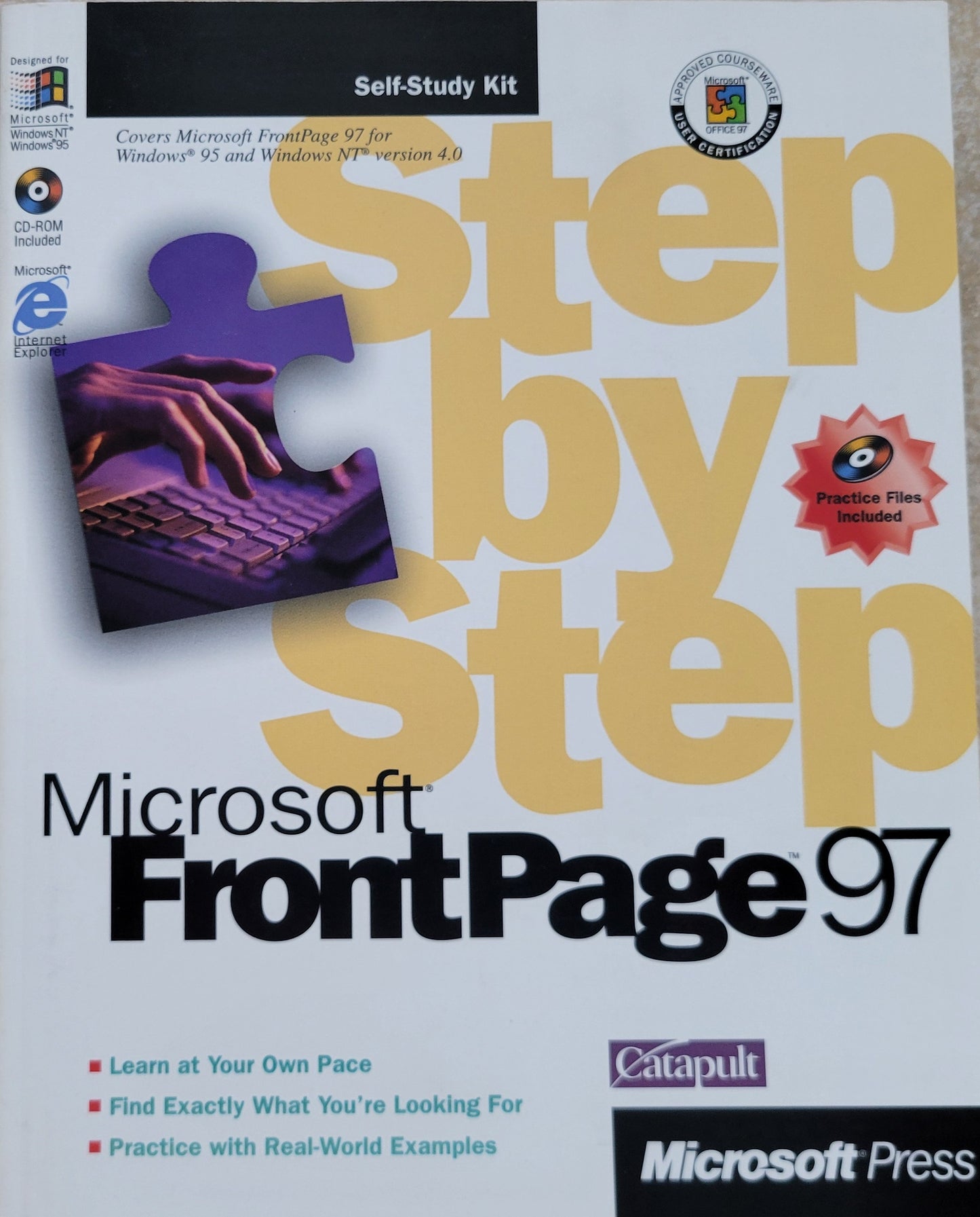 Vintage - Microsoft FrontPage 97 Step by Step