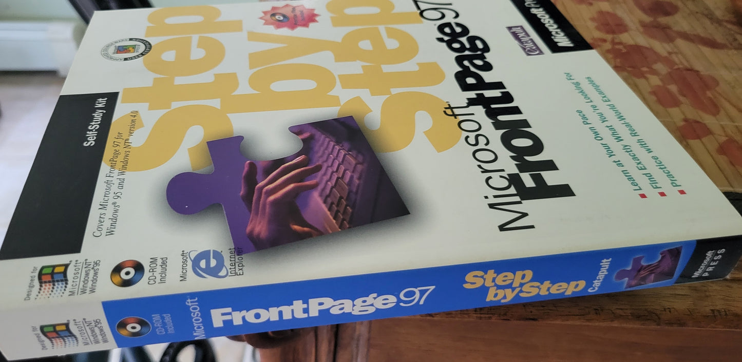 Vintage - Microsoft FrontPage 97 Step by Step
