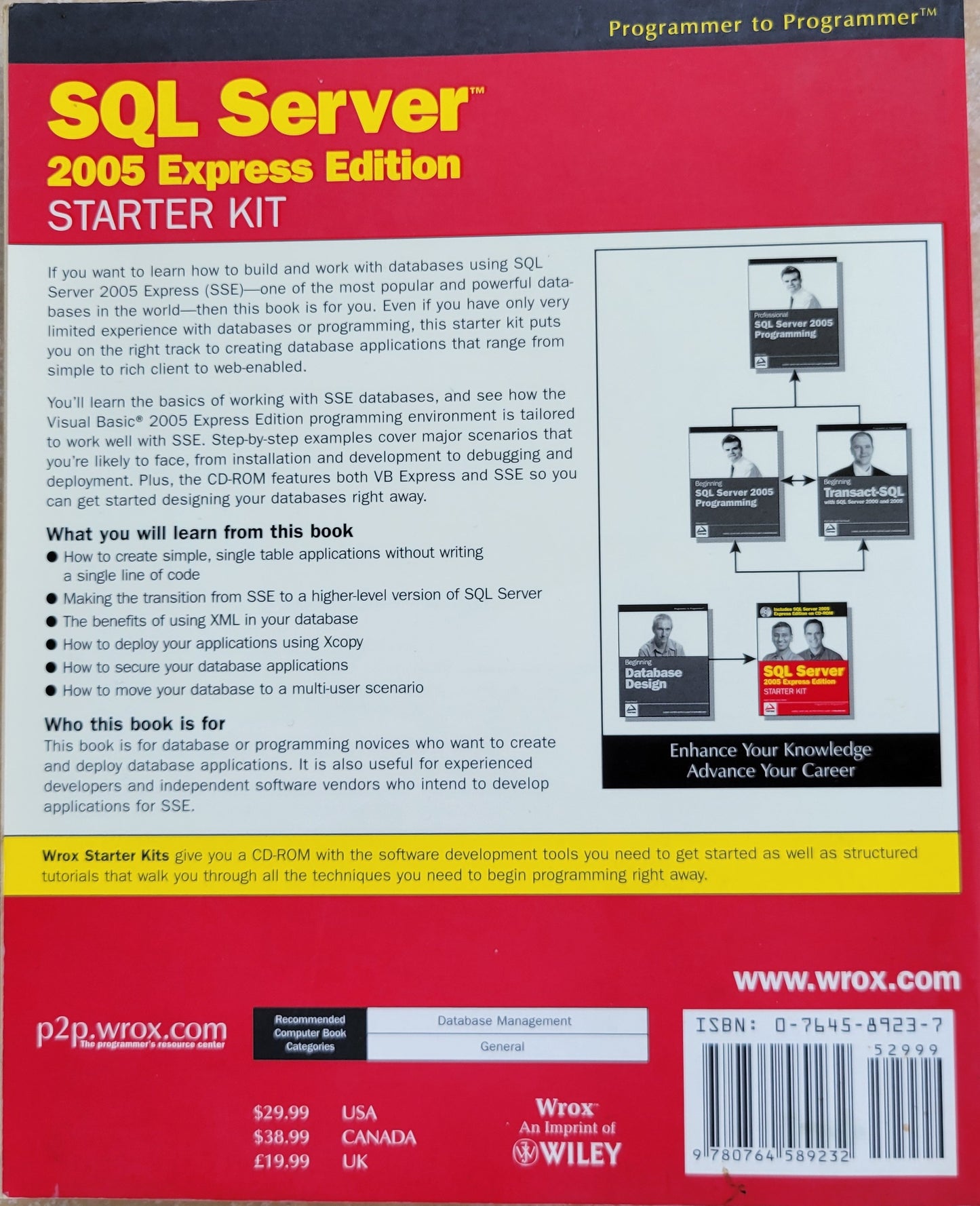 Microsoft SQL Server 2005 Express Edition Starter Kit