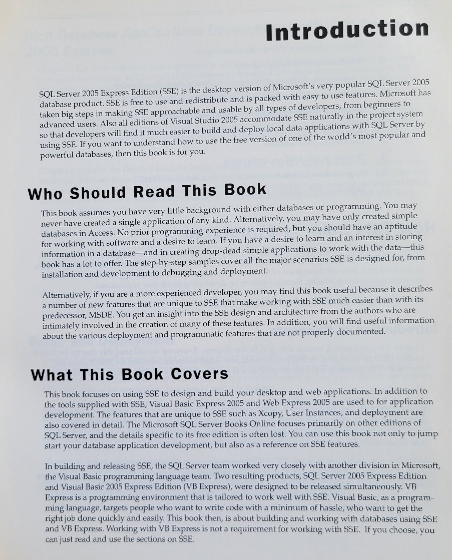 Microsoft SQL Server 2005 Express Edition Starter Kit