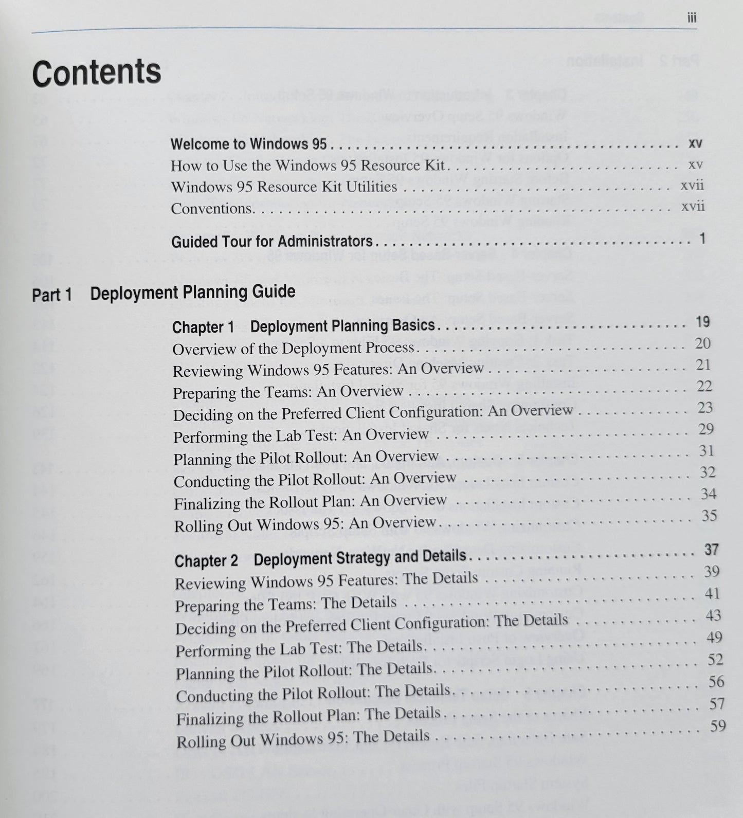 Vintage - Microsoft Windows 95 Resource Kit