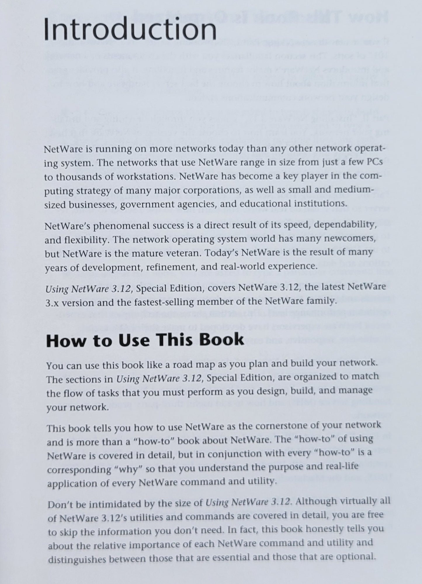 Vintage - Using NetWare 3.12 - Special Edition