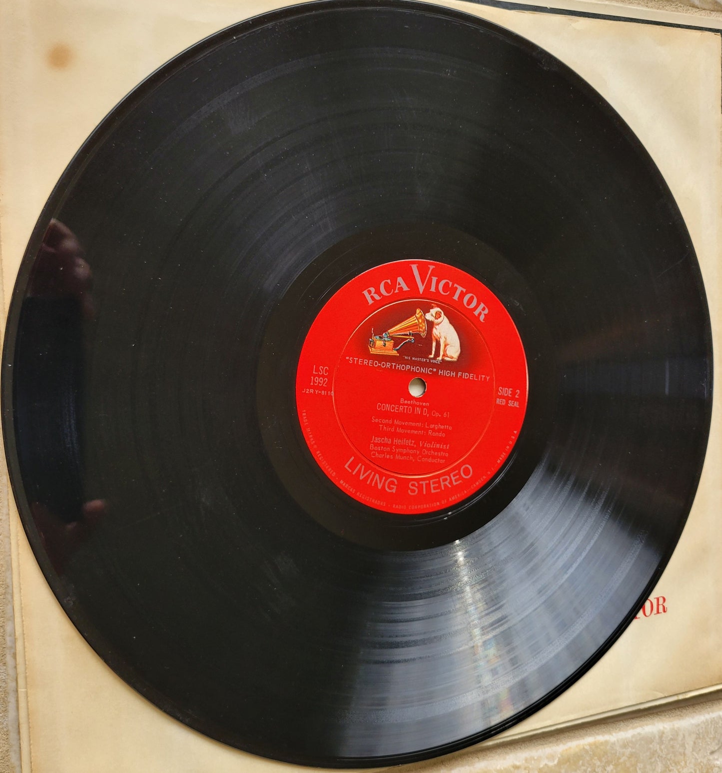 3. LP Record - Beethoven: Violin Concerto