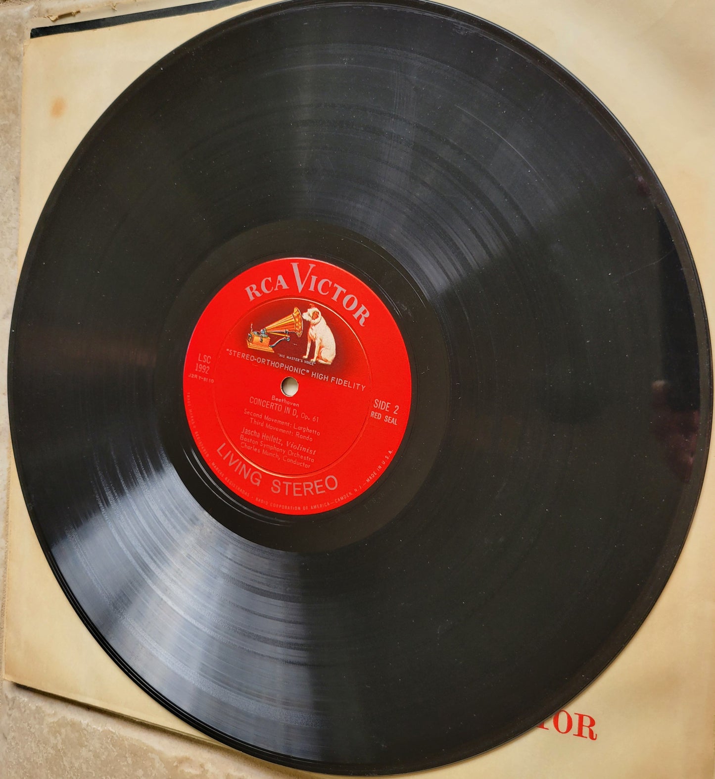 3. LP Record - Beethoven: Violin Concerto