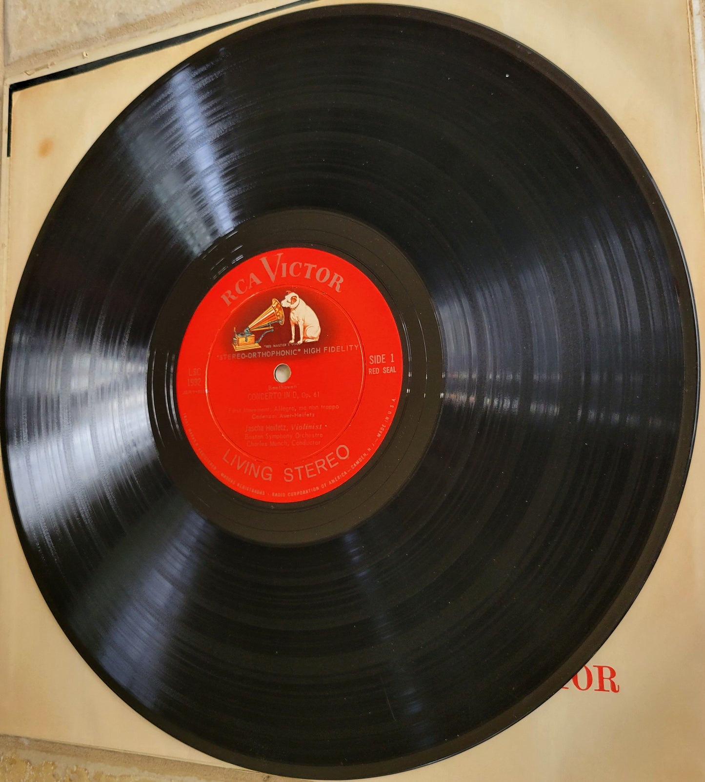 3. LP Record - Beethoven: Violin Concerto