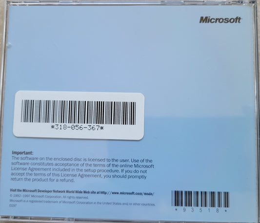 1. Microsoft Developer Network Library Archive, 1997