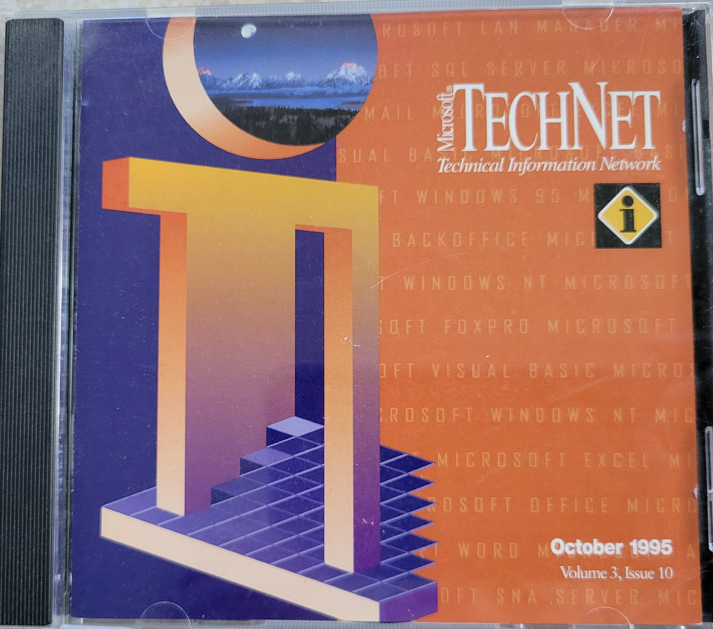 Vintage - Microsoft TechNet, Technical Information Network, 2 CDs, 1995