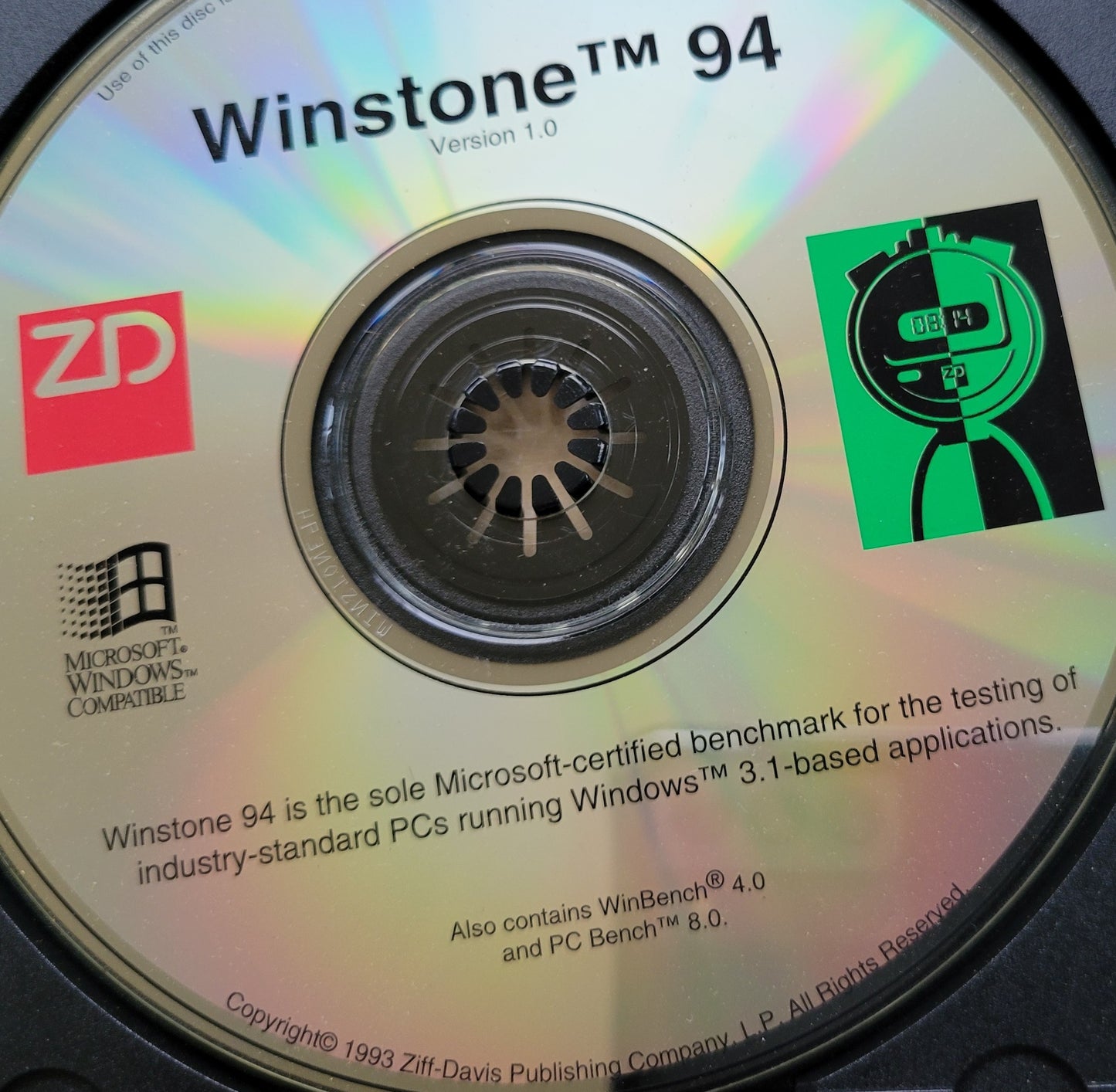Vintage CD - ZD Winstone 94 by Ziff-Davis Publishing Company