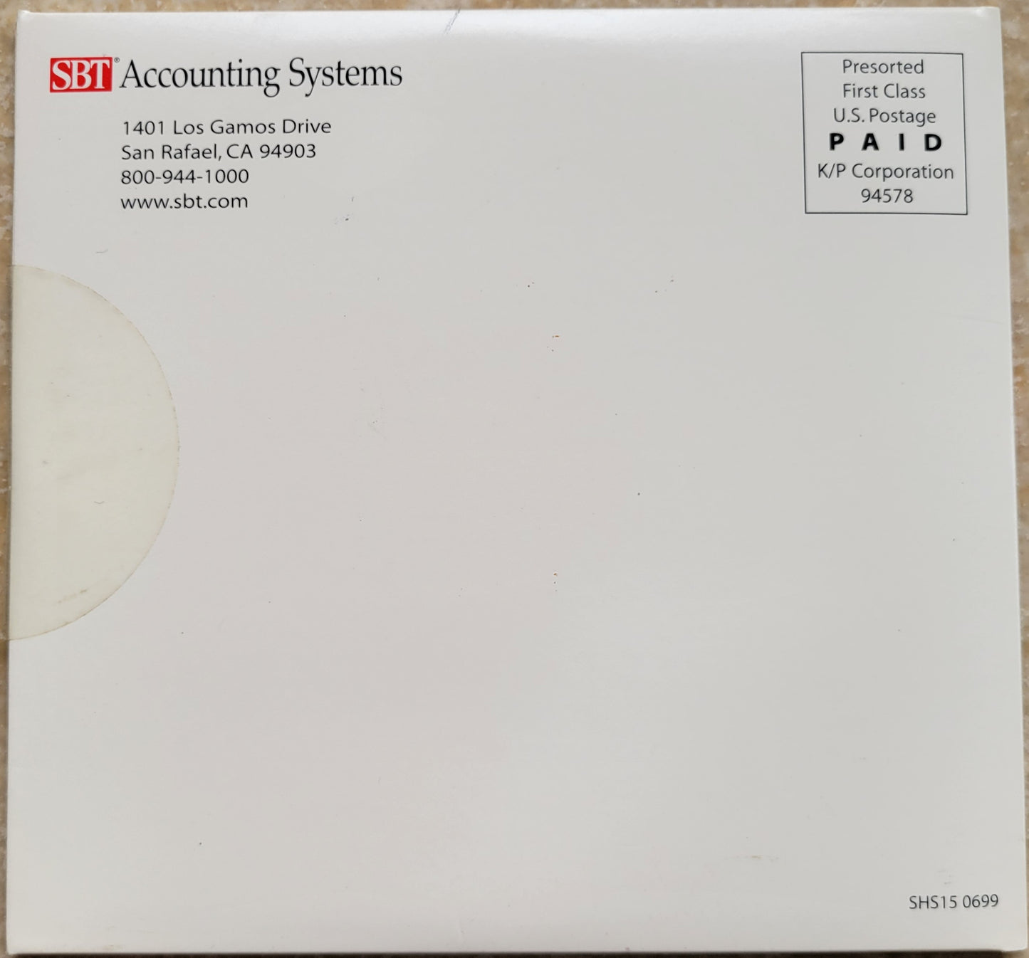Vintage - SBT Accounting Systems Pro Series Software Demo