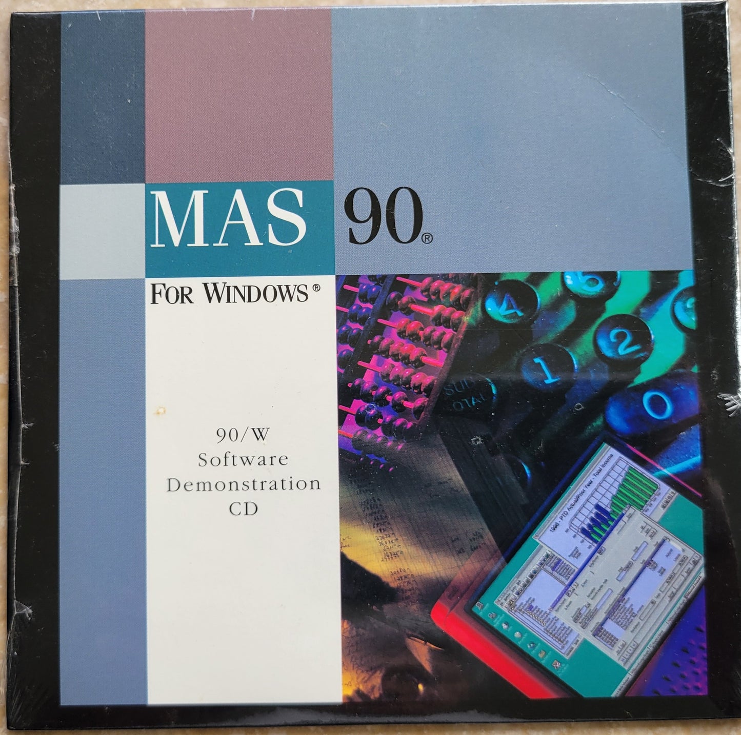 Vintage - MAS 90 for Windows Software Demonstration CD, 1997