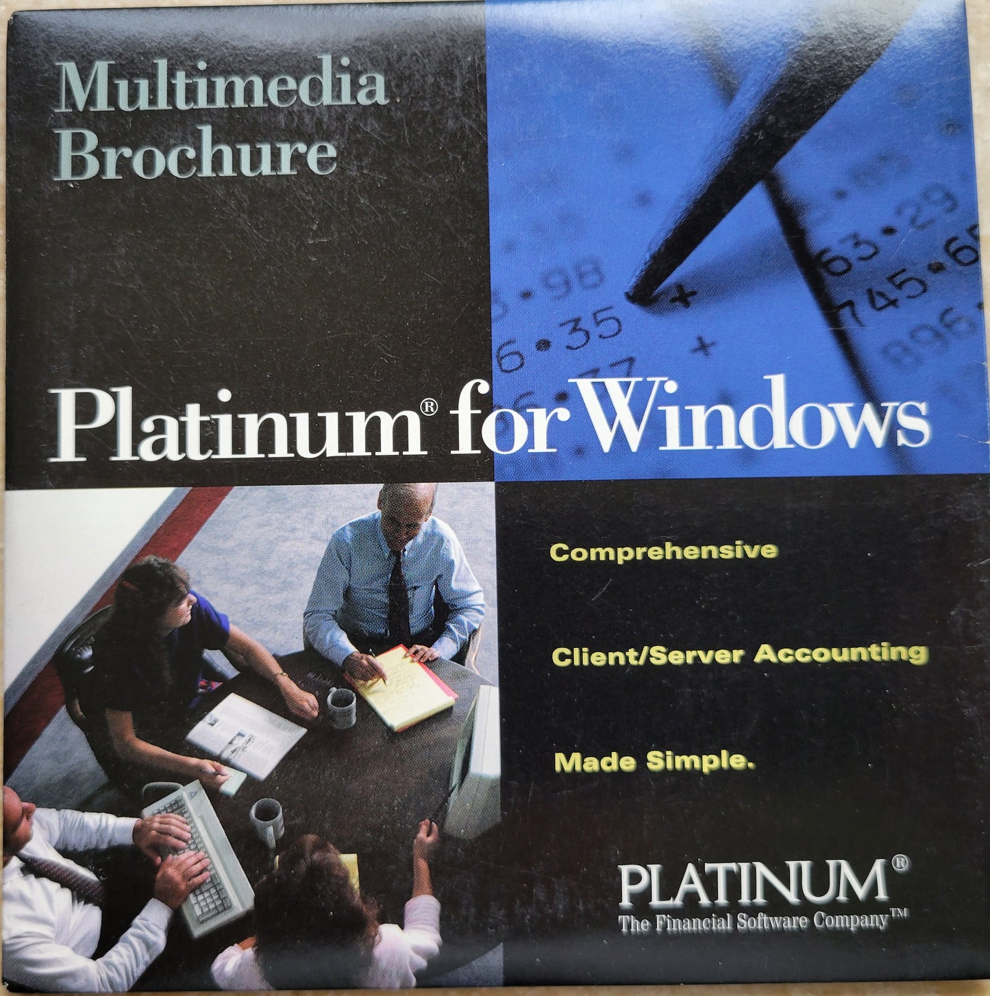 Vintage - Multimedia Brochure CD-ROM for Platinum SQL