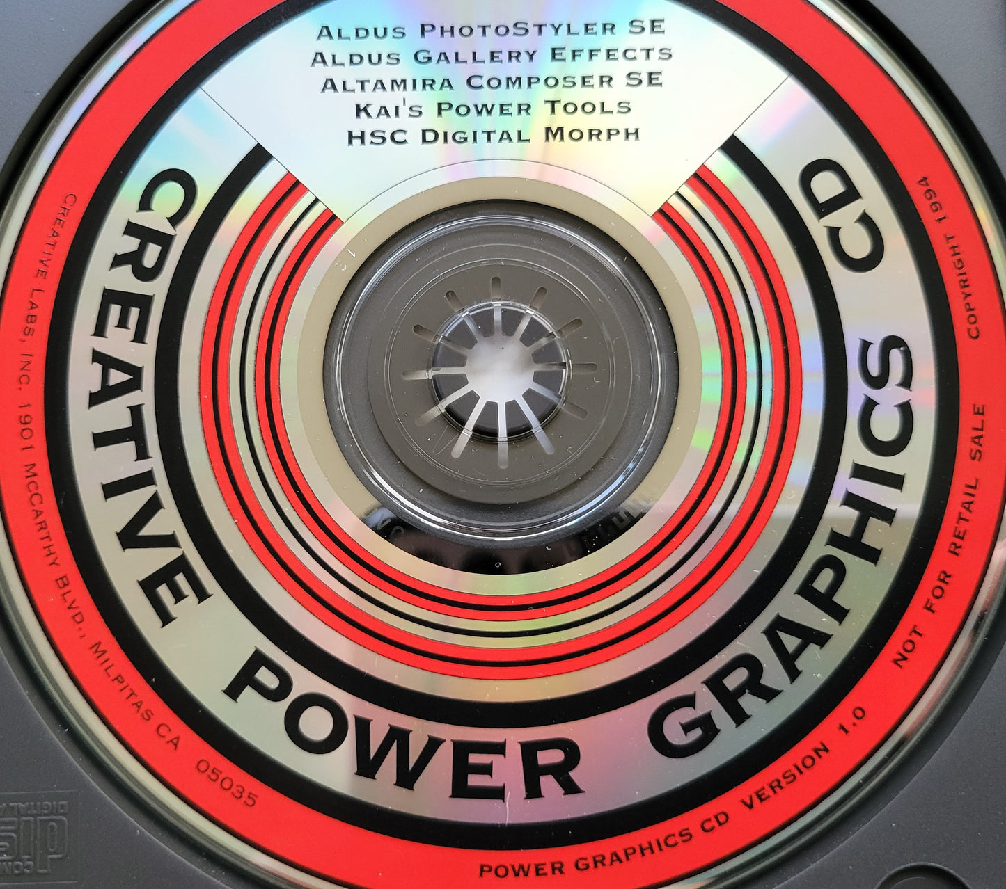 Vintage - CREATIVE Power Graphics CD