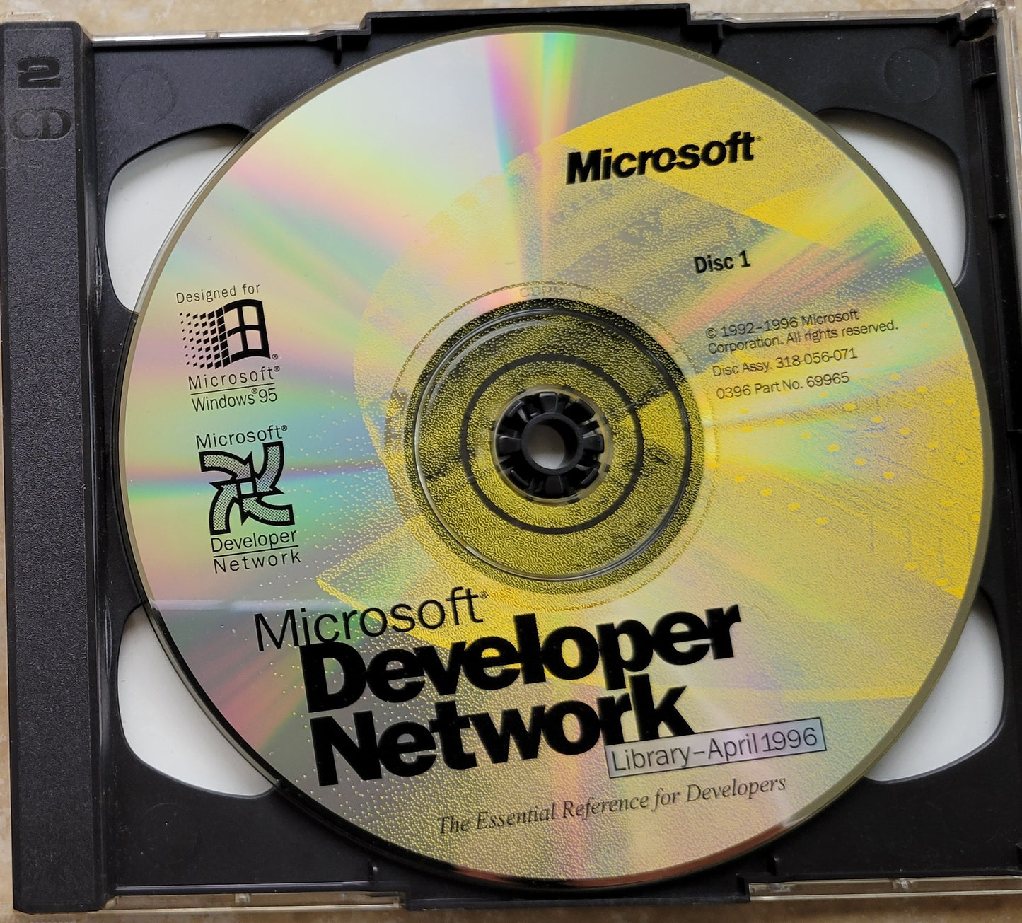 Vintage - Microsoft Developer Network Library, 2 CDs, 1996