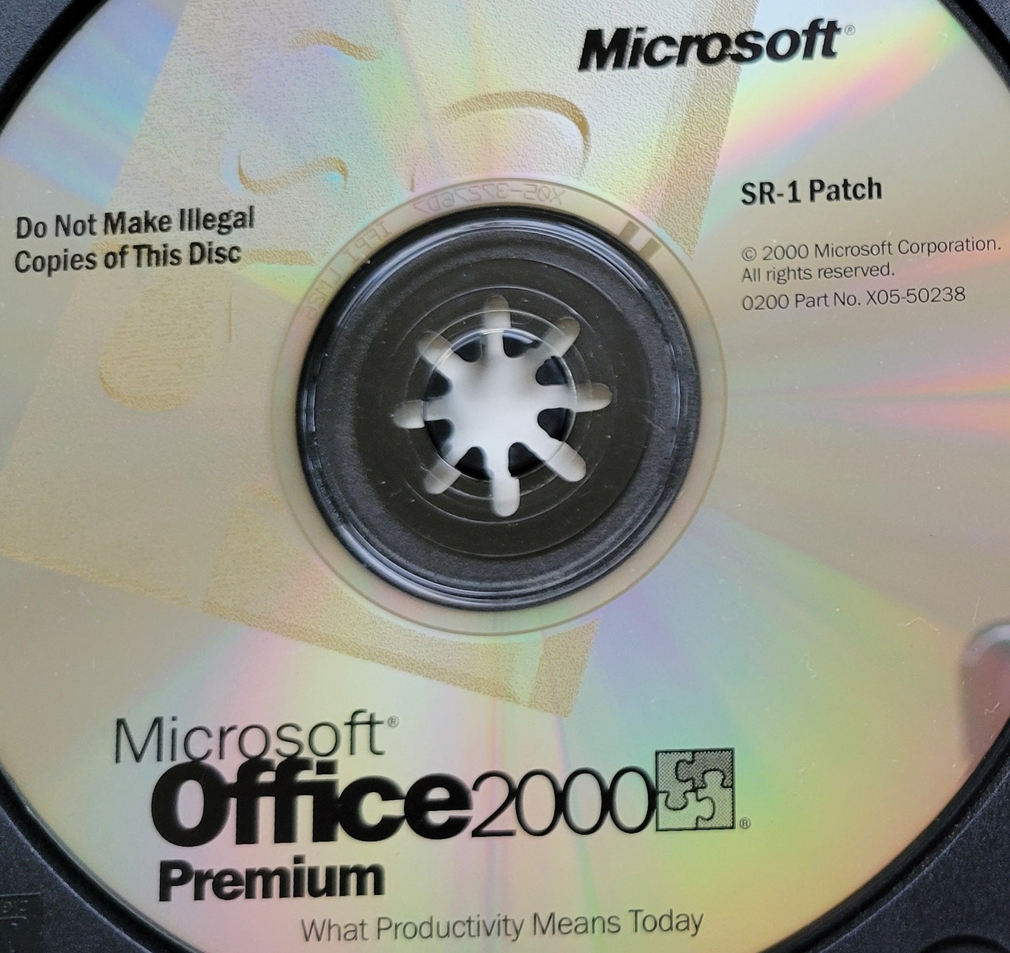 Vintage - Microsoft Office 2000 Premium SR-1 Patch, 2000