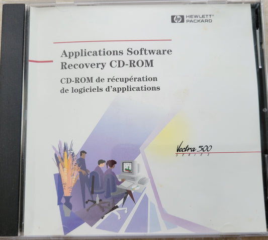 Vintage - HP Applications Software Recovery CD-ROM for Vectra 500, 5011-1866