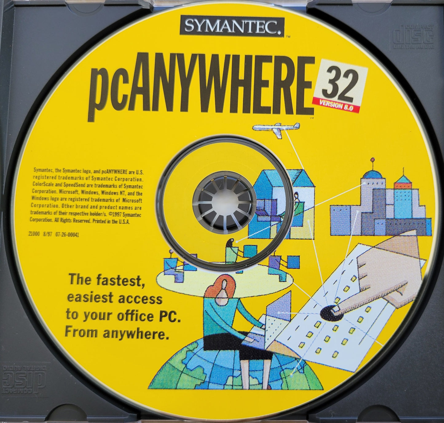 Vintage - SYMANTEC PCAnywhere 32 Version 8.0, 1997