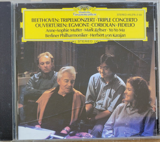 2. Music CD - Beethoven: Triple Concerto, Egmont, Coriolan, Fidelio, 1980
