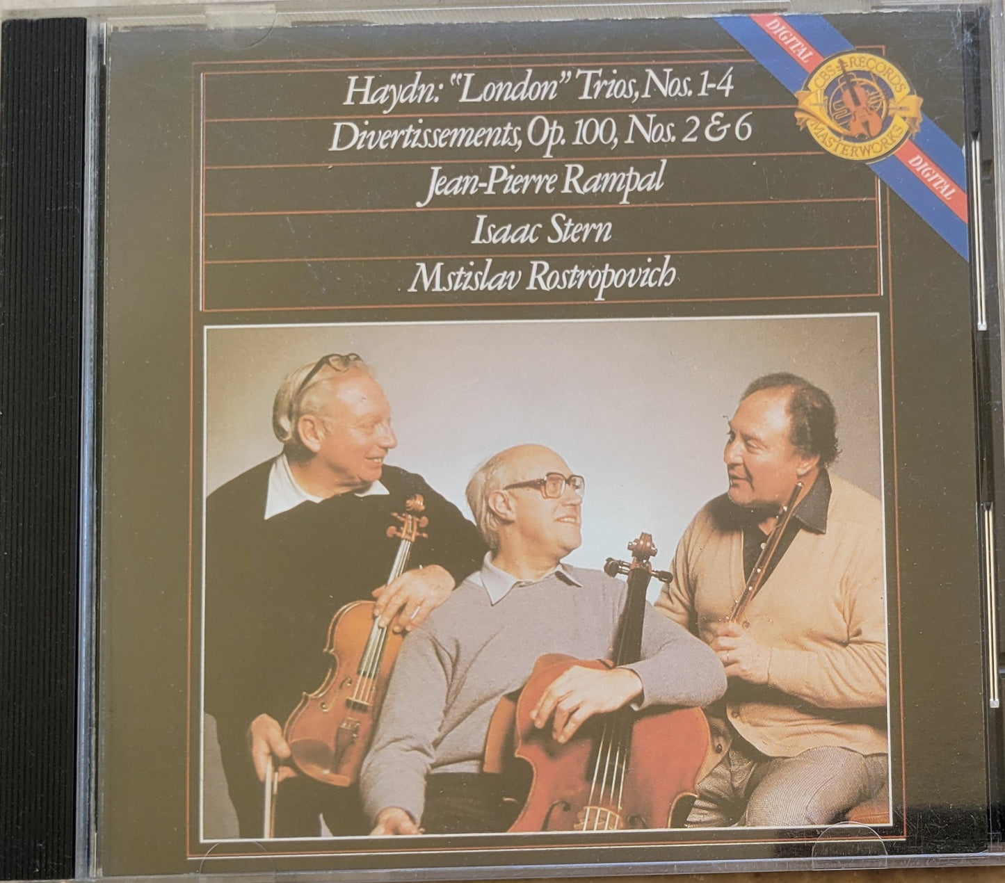 Music CD - Haydn: "London" Trios, Nos. 1-4, 1982