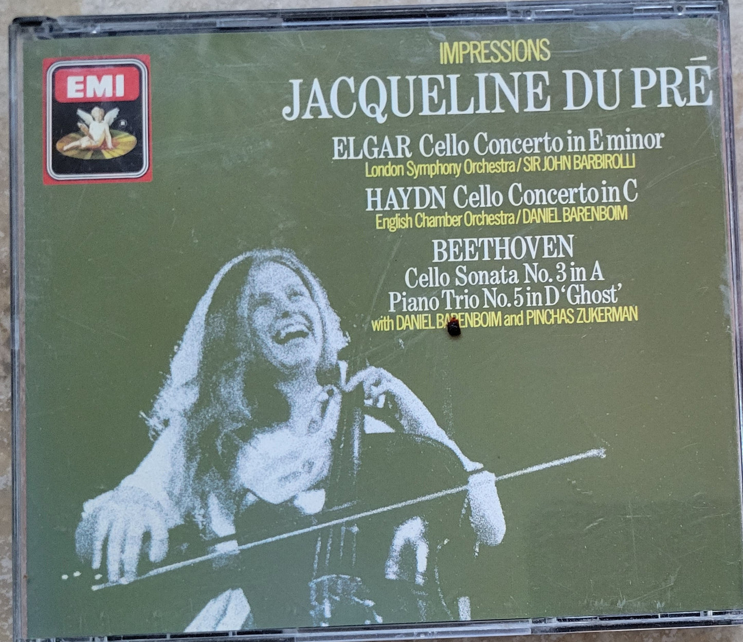 Music CD - Jacqueline Du Pre, Impressions, 2 CDs, 1988