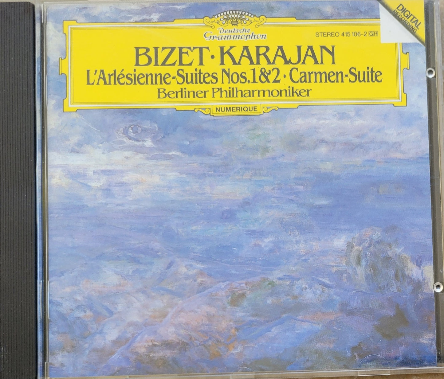 Music CD - Bizet: Carmen Suite & LArlesienne Suite, Karajan, 1985