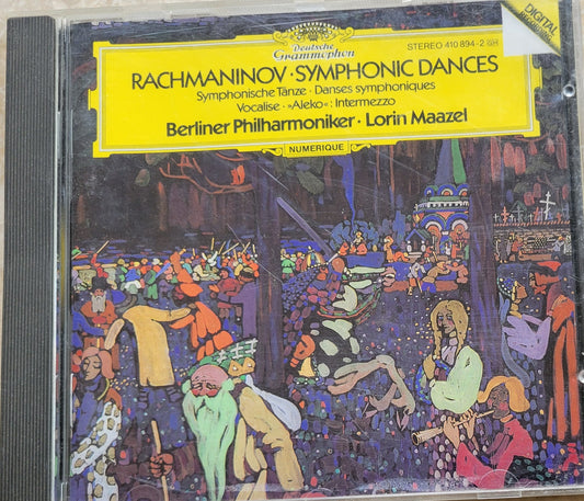 Music CD - Rachmaninov: Symphonic Dances, Lorin Maazel, 1984