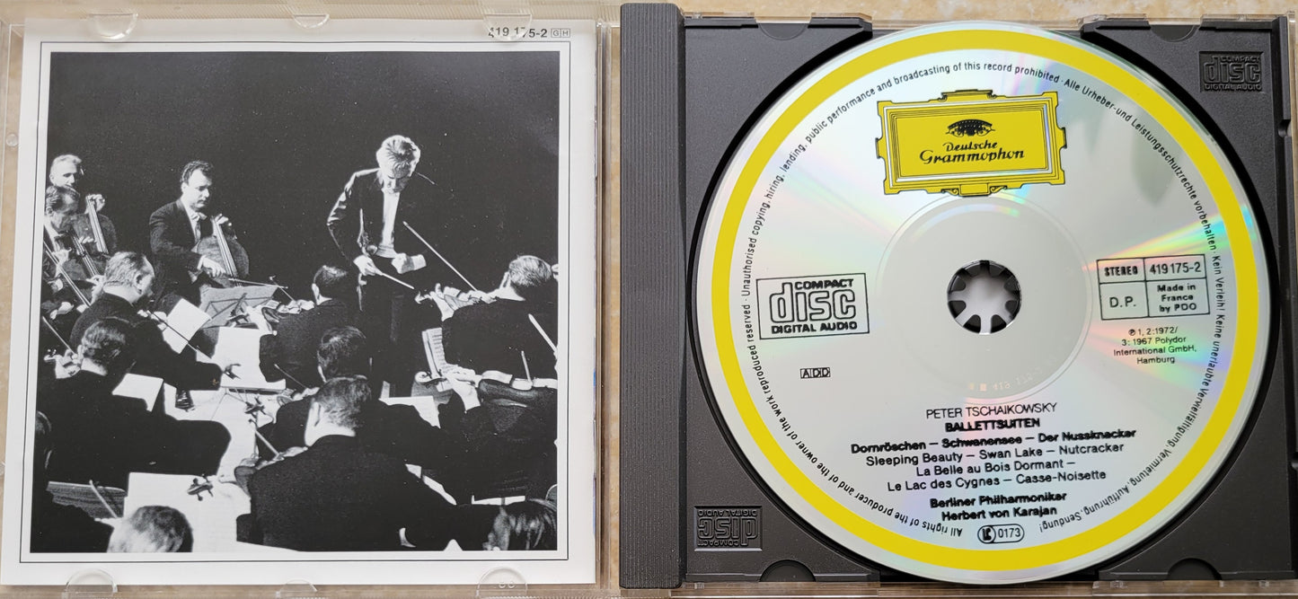 Music CD - Tschaikovsky: Sleeping Beauty, Swan Lake, Nutcracker, 1972