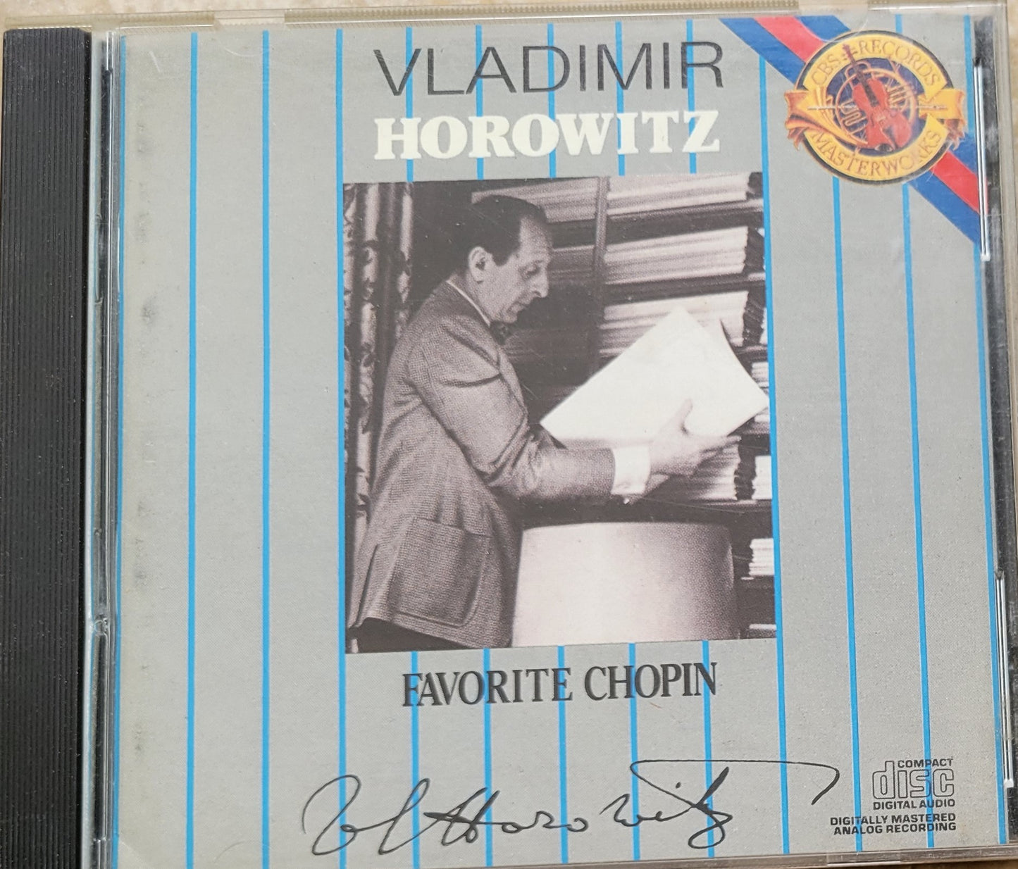 Music CD - Chopin: Vladimir Horowitz, "Favorite Chopin", 1987