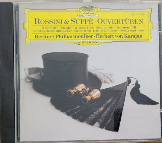 Music CD - Rossini & Suppe: Overtures, Herbert von Karajan, 1971