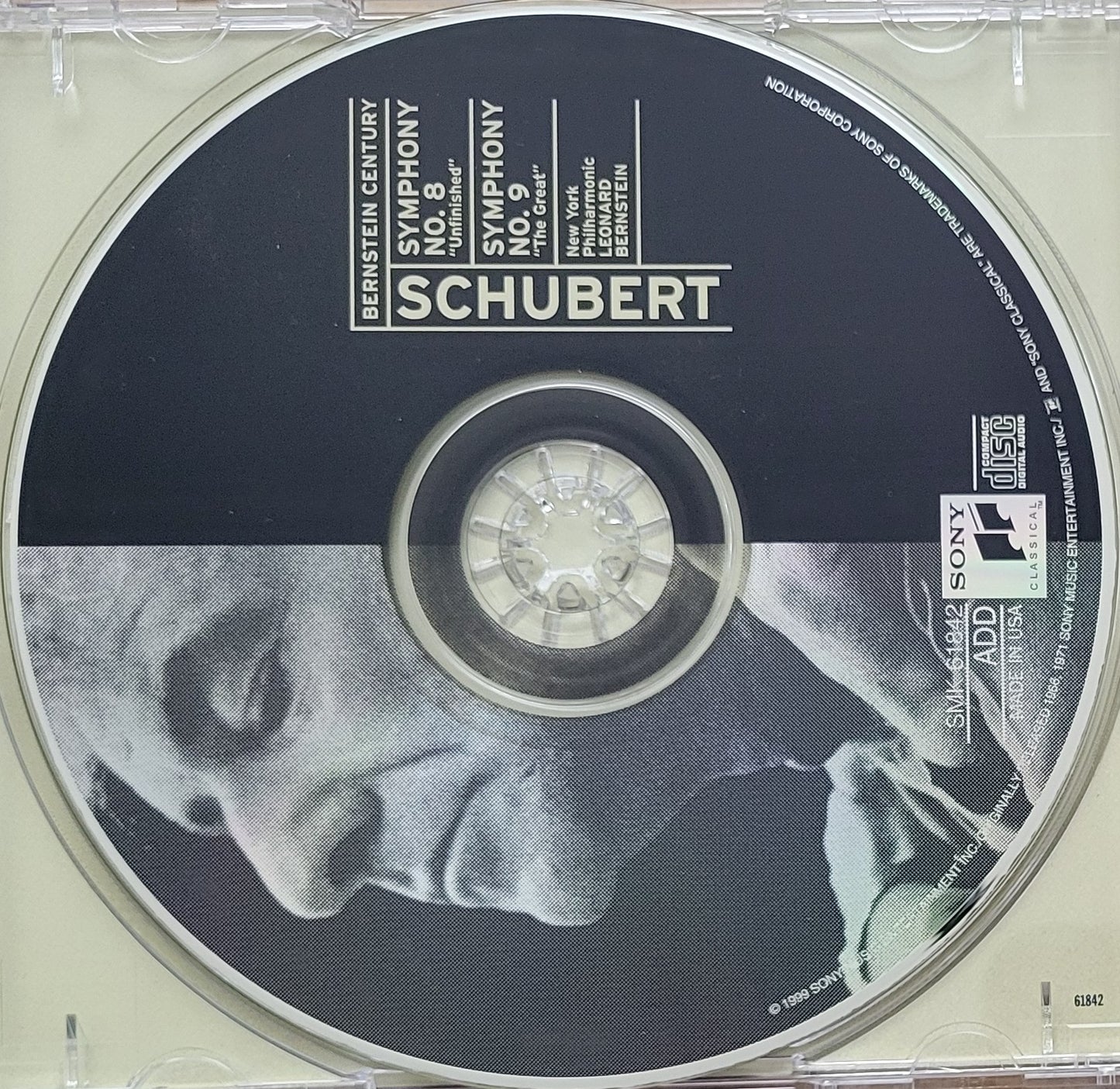 2. Music CD - Schubert: Symphony Nos. 8 & 9, Leonard Bernstein, 1999