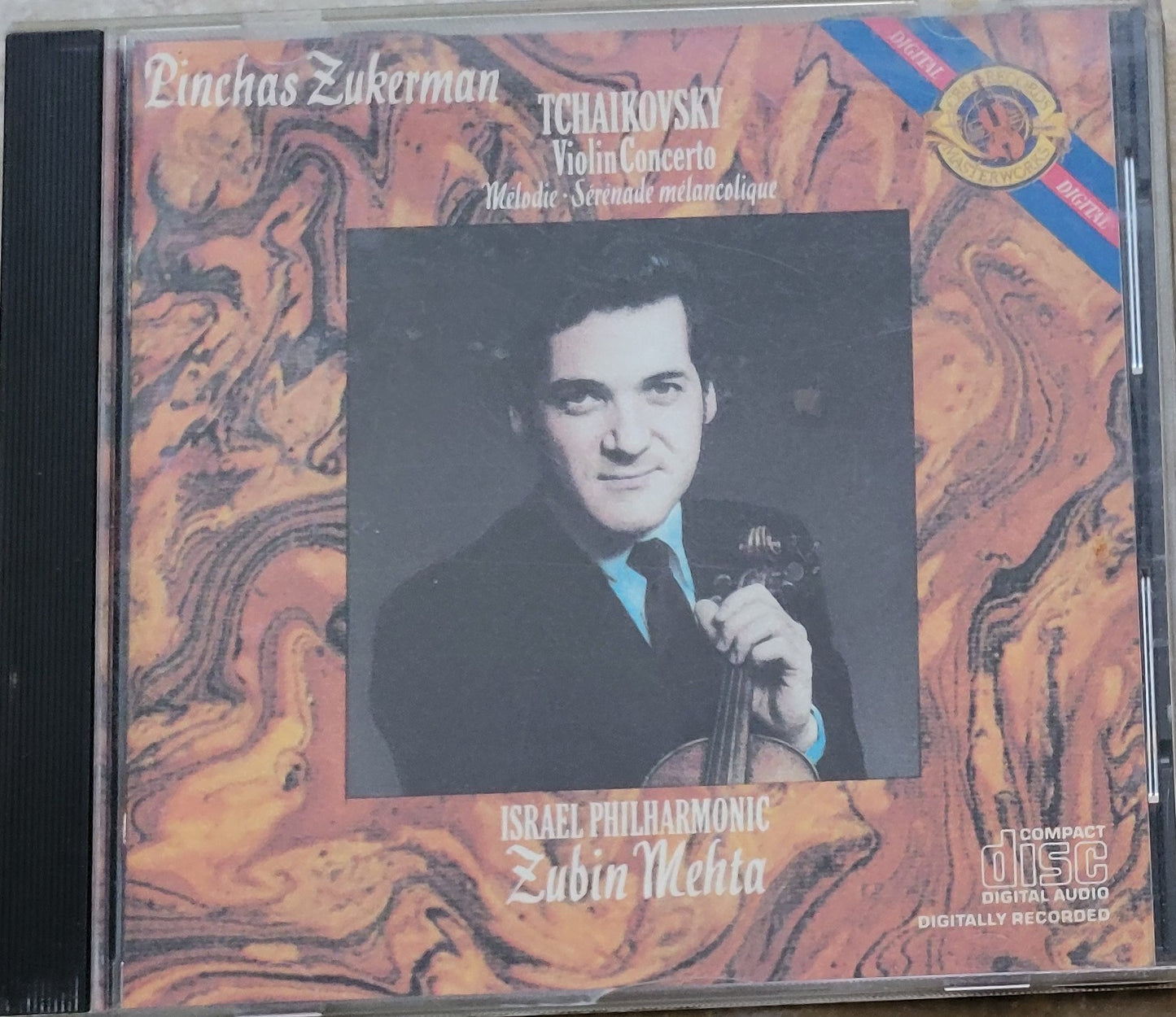 Music CD - Tchaikovsky: Violin Concerto, Pinchas Zukerman, 1985