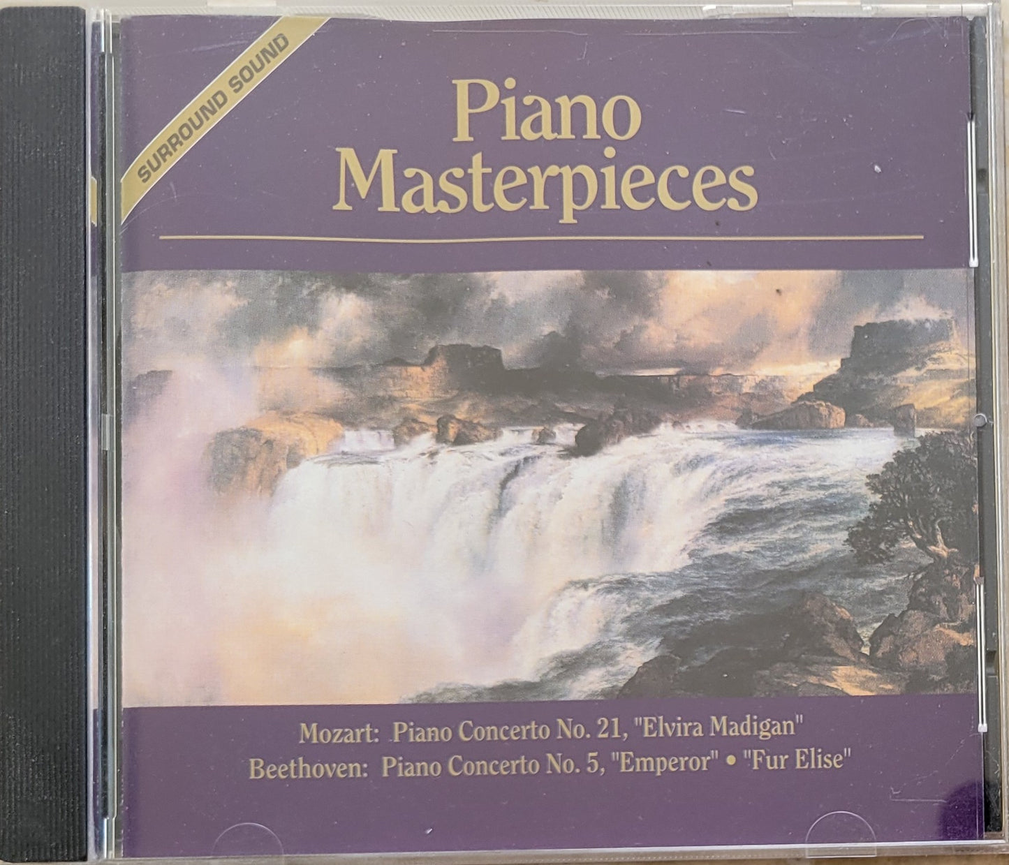 Music CD - Piano Masterpieces: Mozart, Beethoven "Emperor & Fur Elise"
