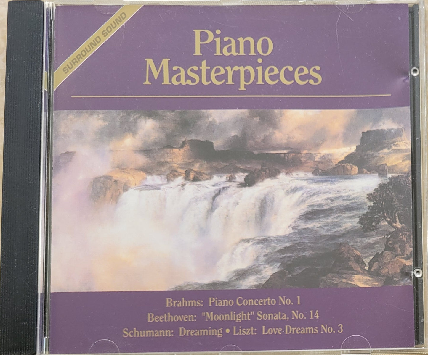 Music CD - Piano Masterpieces: Brahms, Beethoven, Schumann, Liszt