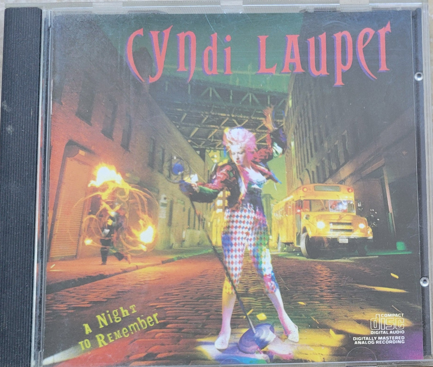 Music CD - Cyndi Lauper: A Night To Remember, She Bop, CBS, 1983