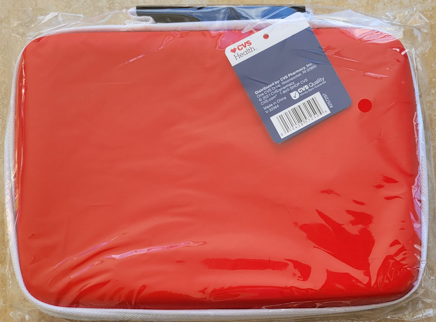 CVS First Aid Case Bag, CVS Health, Red
