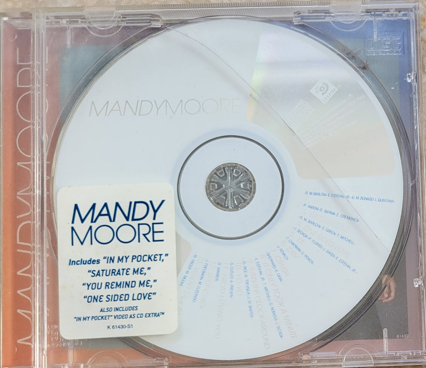 Music CD - Mandy Moore: In My Pocket, 2001
