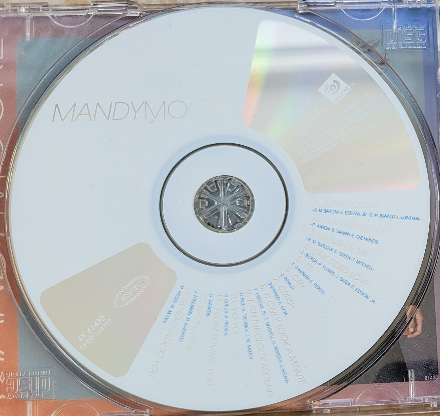 Music CD - Mandy Moore: In My Pocket, 2001
