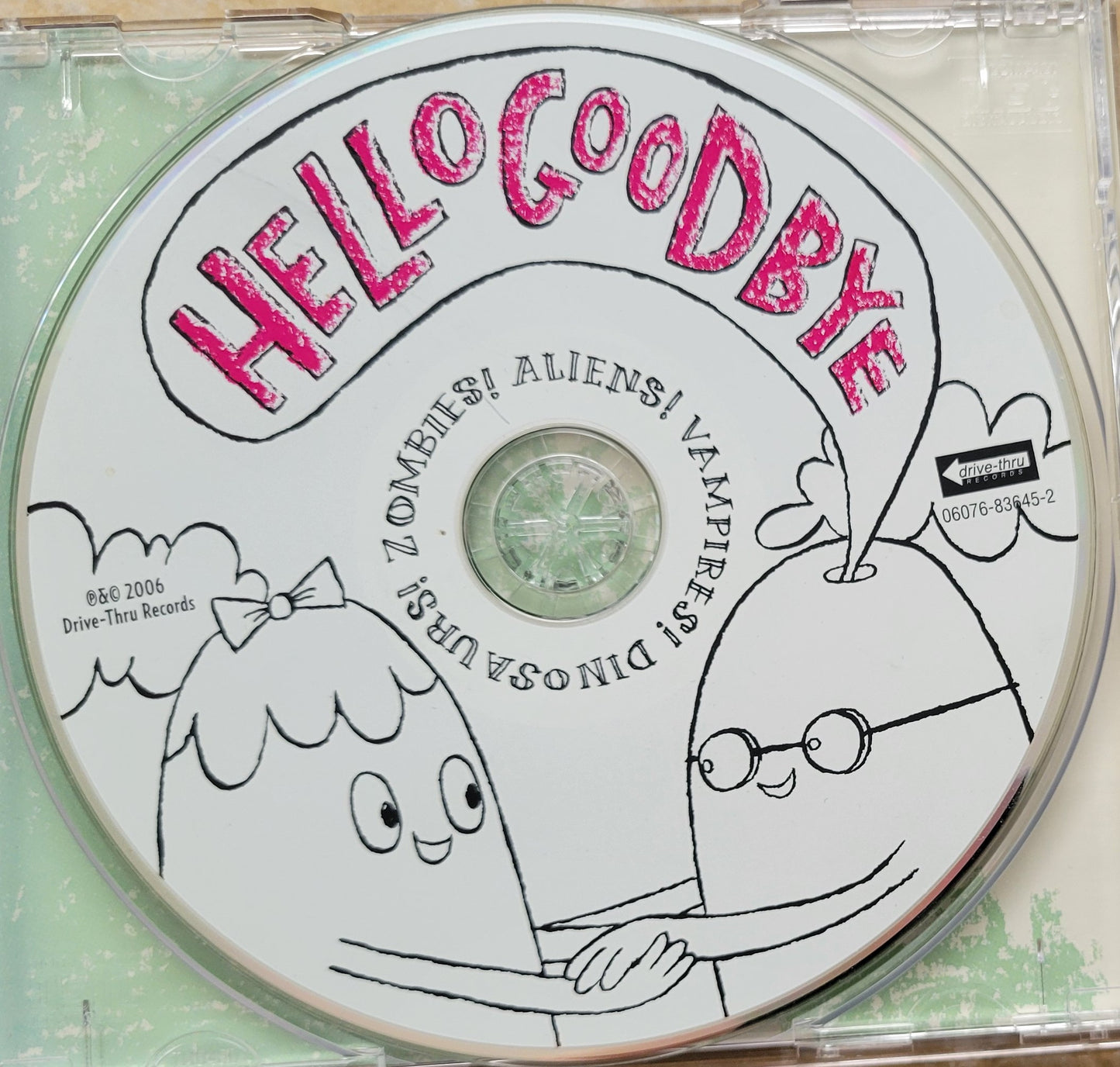 Music CD - Hello Goodbye: Zombies Aliens Vampires Dinosaurs, 2006