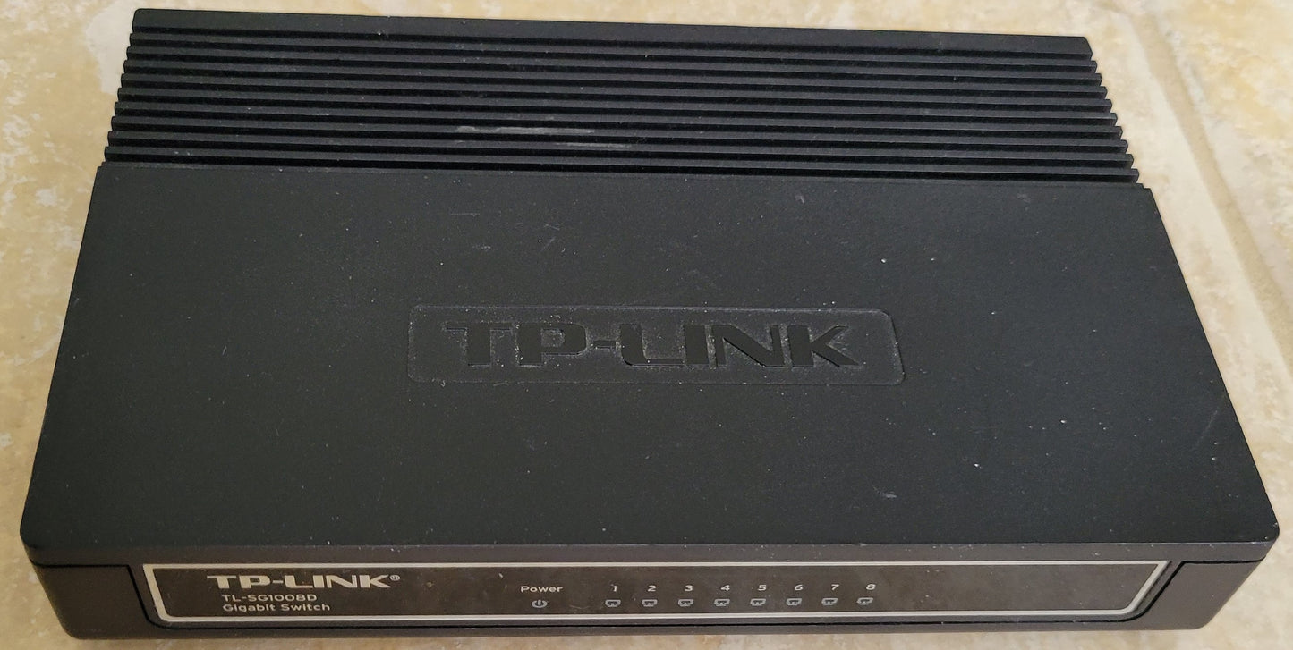 TP-LINK TL-SG1008D Gigabit 8-Port Desktop Switch
