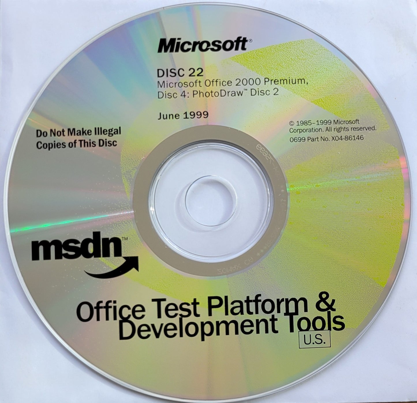 Vintage - Microsoft Office 2000 Premium: PhotoDraw, Office Server Extensions, 1999