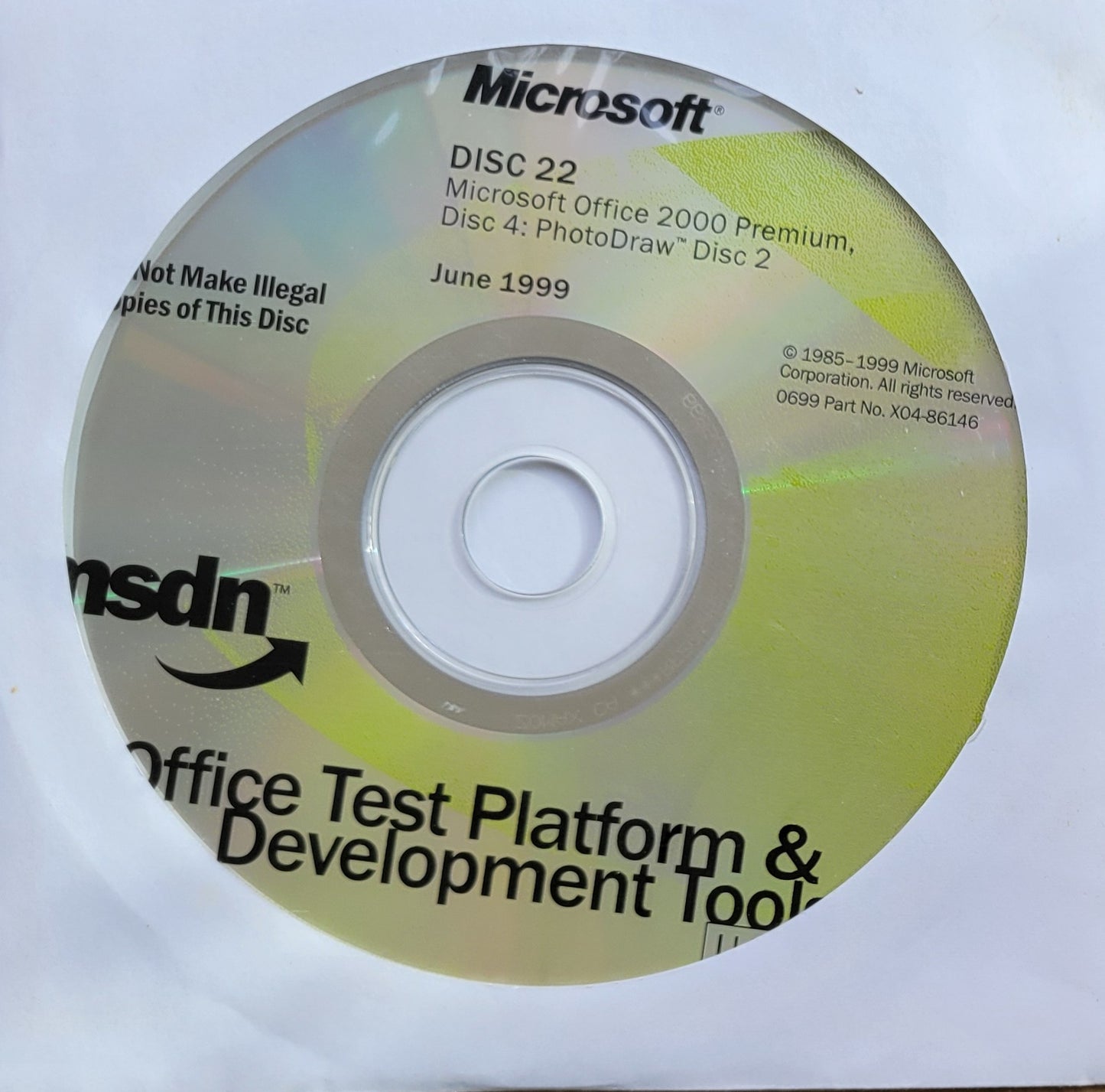 Vintage - Microsoft Office 2000 Premium: PhotoDraw, Office Server Extensions, 1999