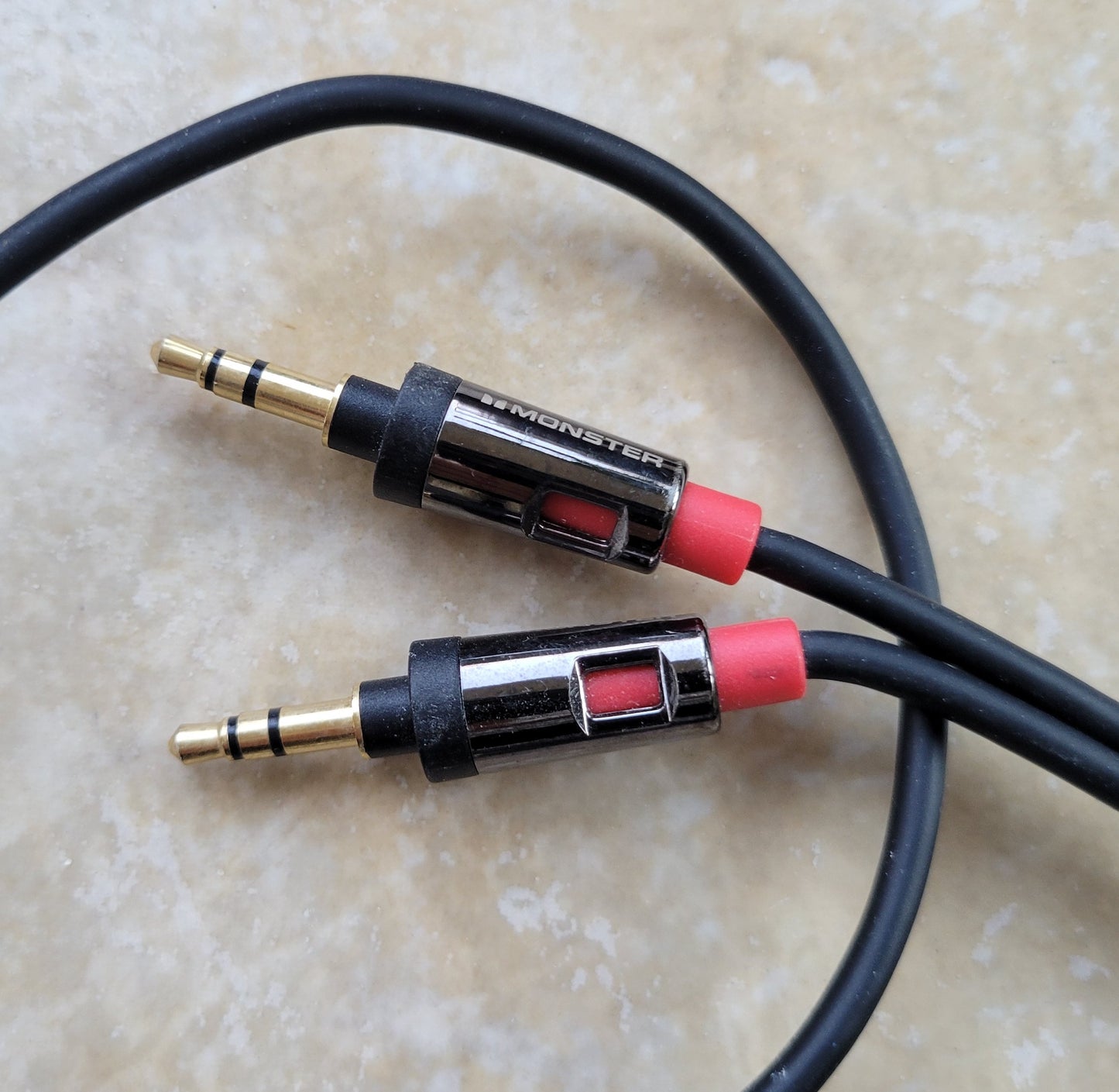 Monster Audio Cable, 3 Feet, Black